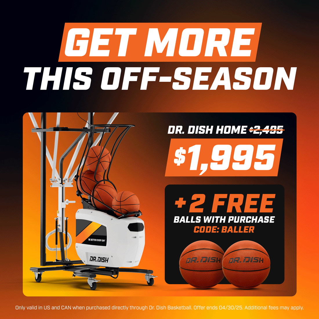 Dr. Dish Home Basketball Shooting Machine
