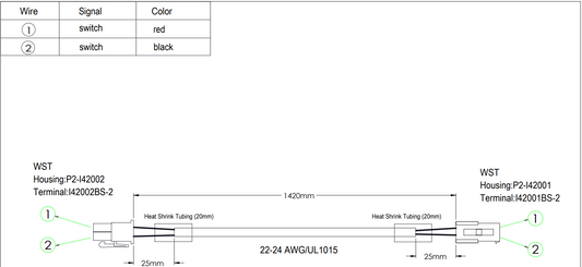 Cable; Counter, console connection