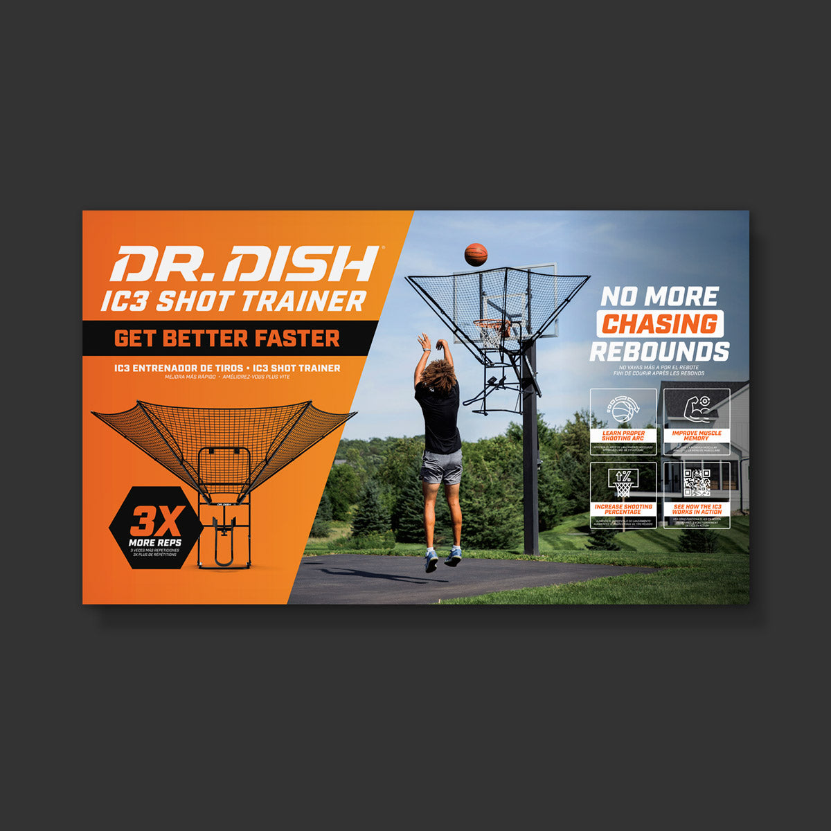 Dr. Dish IC3 Shot Trainer - Certified Refurbished