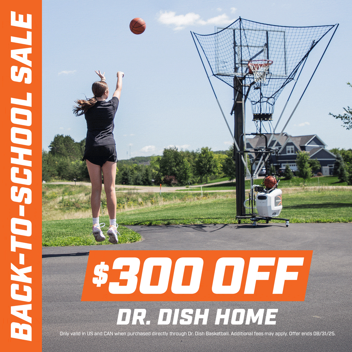 Dr. Dish Home Basketball Shooting Machine