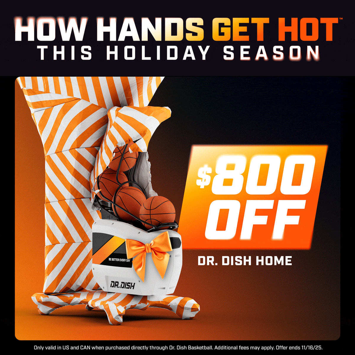 Dr. Dish Home Basketball Shooting Machine