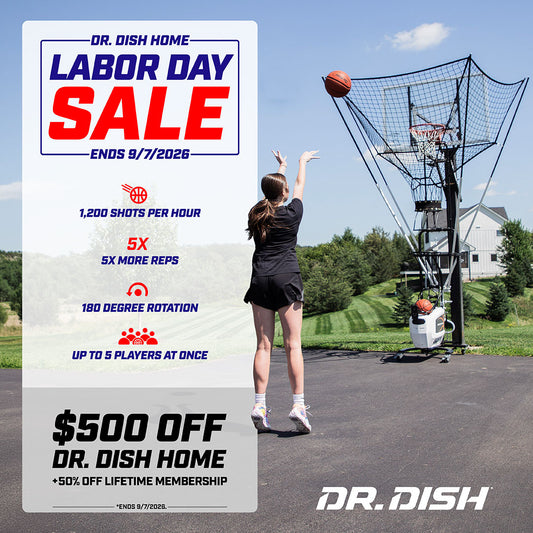 Dr. Dish Home Basketball Shooting Machine