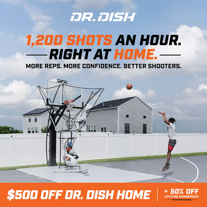 Dr. Dish Home Basketball Shooting Machine